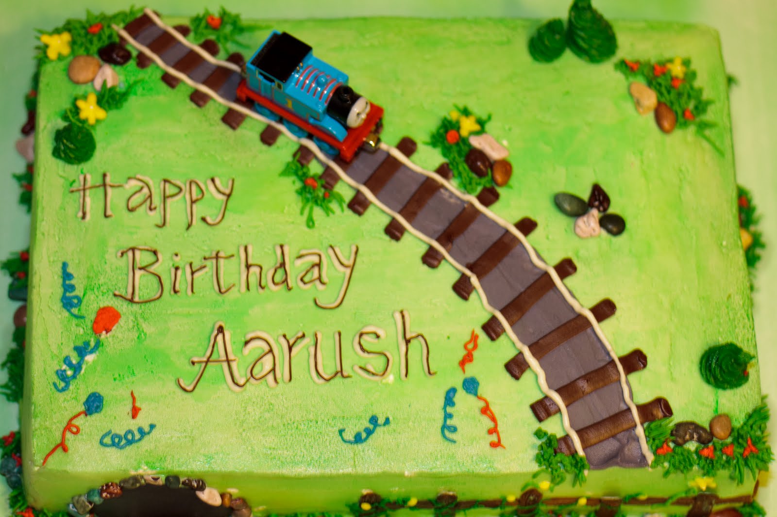 Thomas the Tank Engine Cake | Baked In Heaven